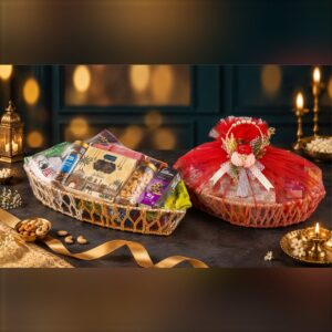 Dry Fruit & Snacks Boat Hamper