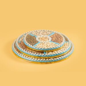 Round Dry Fruit Tray