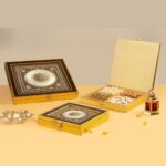 Brown & Golden Dry Fruit Box 320g Brown & Golden Dry Fruit Box 320g – Cashews, Almonds, Raisins, Salted pistachios