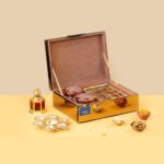 Desert Mirror Dry Fruit & Laddu Box 700g – Dry Fruit Coconut Laddu, Cashews, Almonds, Dry Fruit Shahi Laddu
