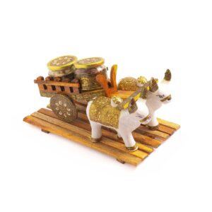 Bullock Cart Dry Fruit Box