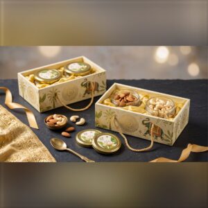Dry Fruit Jar Gift Bag