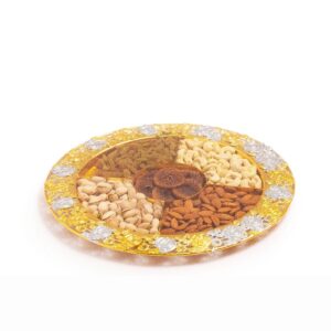 Royal Metal Dry Fruit Platter
