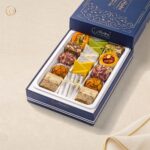 Assorted Kaju Sweets 500 g navy gift box – Radhe Prem Ni Mithaas