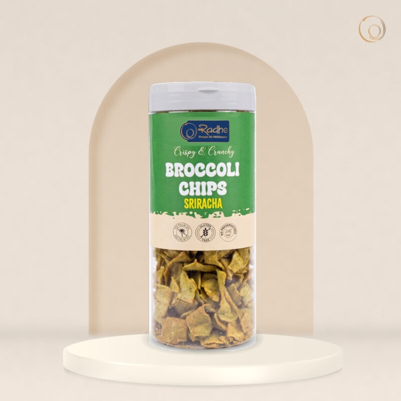Broccoli Chips Sriracha 150g – Radhe Prem Ni Mithaas