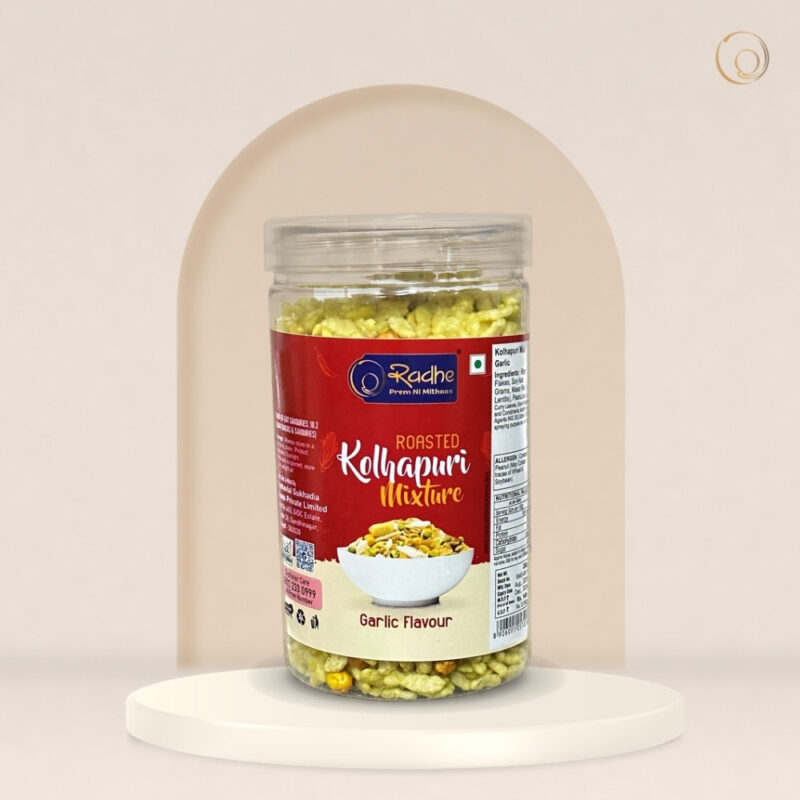 Roasted Kolhapuri Mix Garlic 200g – Radhe Prem Ni Mithaas