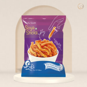 Home Soya Stick pack front – Radhe Prem Ni Mithaas